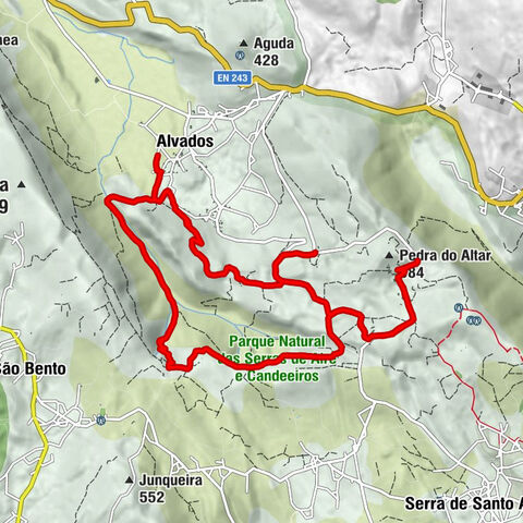 Alvados - A Gralha - Lapa das Milheiriças - Covão do Passarinho