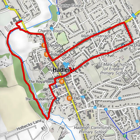 Hadleigh Baptist Church - Hadleigh United Reformed Church - Saint Mary's - Hadleigh