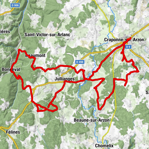 Craponne-sur-Arzon - Église Saint-Caprais - Le Bancal - Église Saint-André