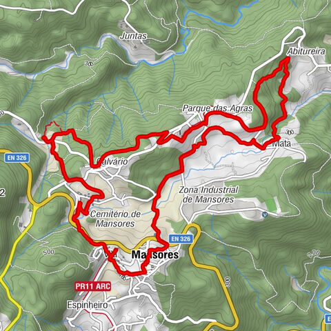 Mansores - Restaurante Souto - Capela de Santo António - Capela de Nossa Senhora do Rosário