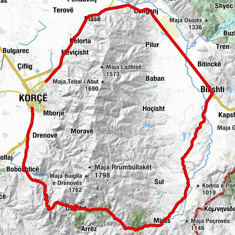 Korçë - Alpin - Hotel Dardha - Kisha Shën Gjergjit