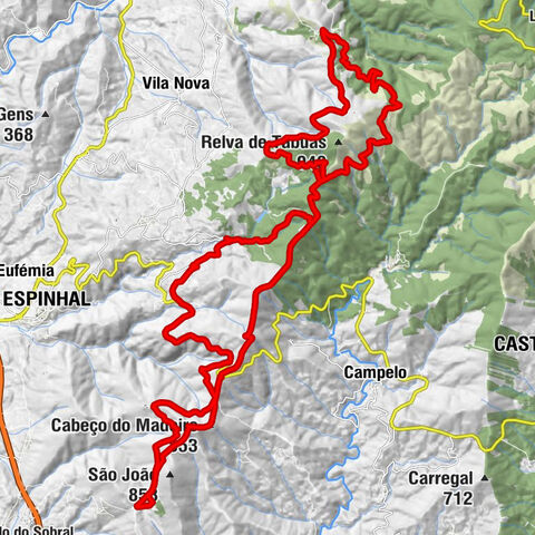 Capela de São João - Ferraria de São João - Xisto - Cabeço do Madeiro