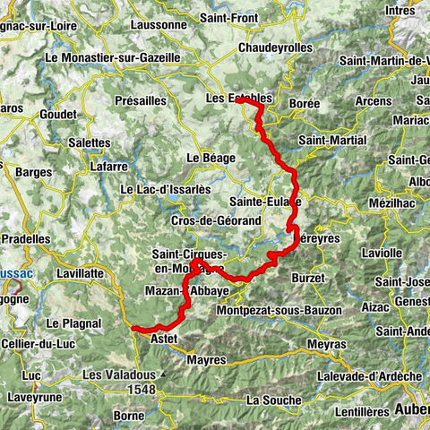Fontaine des Herbeaux - Église Saint-Philibert - Gîte d'Etape du col de la Chavade - La Charrette des Saveurs