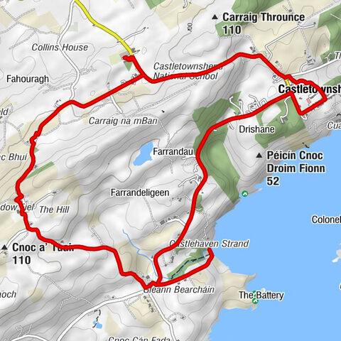 Saint Barahanes, Castlehaven - Gortbrack - Castletownshend