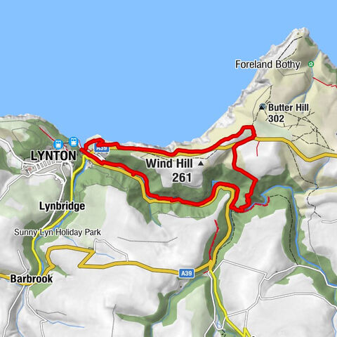 Lynmouth - Countisbury - St John The Baptist - Lynton