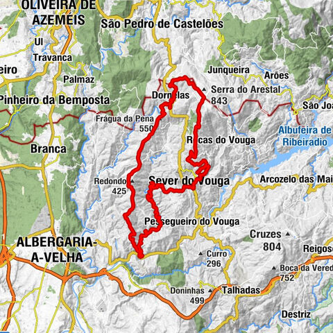 Sever do Vouga - Casa do Guarda - Frágua da Pena - Capela de São Tiago