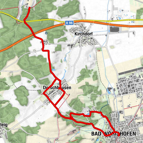 Bad Wörishofen - Forelle - St. Martin - Kapelle Sankt Anna