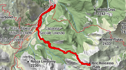 Acceglio, bric boscasso