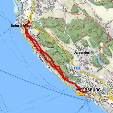 Durch den Gehautobel nach Meersburg - Wandern mit Genuss
