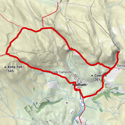 Malham - Watlowes - Shorkley Hill - Janet's Cave