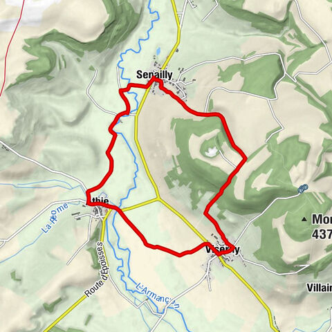 Senailly - Église Saint-Hubert - Viserny - Athie