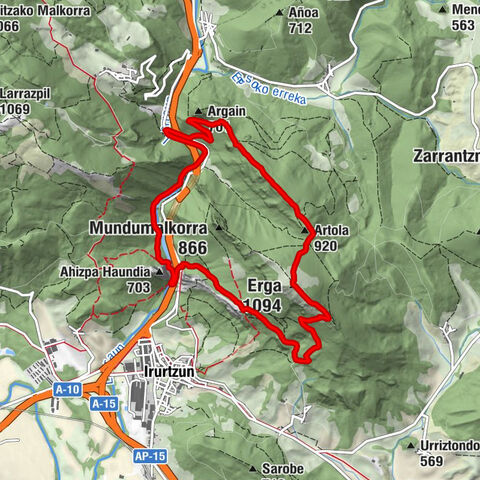 Atxondo - Artola - Erga - Etxeberri