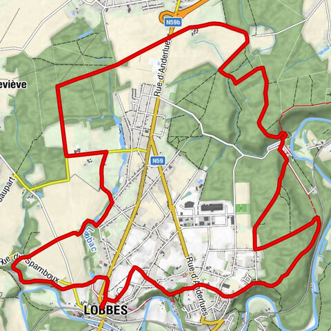 Lobbes - Hourpes - Église Christ-Roi