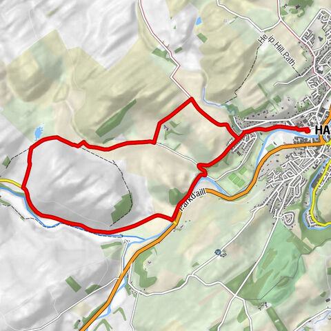Hawick - Branxholm Woodfoot - Borthaugh - Martinshouse