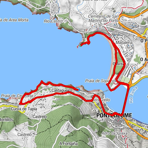 Pontedeume - O Portiño - Restaurante La Ría