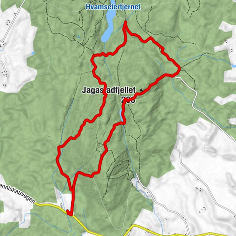 Nes - Jagastadfjellet