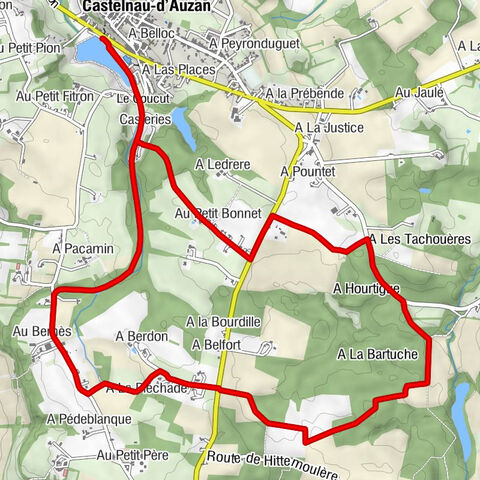 Castelnau-d'Auzan - Casteries - A Pacamin - Au Bernès