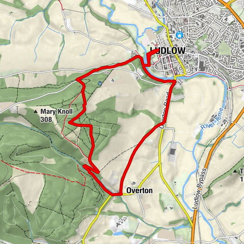 Ludlow - Ludford - Overton