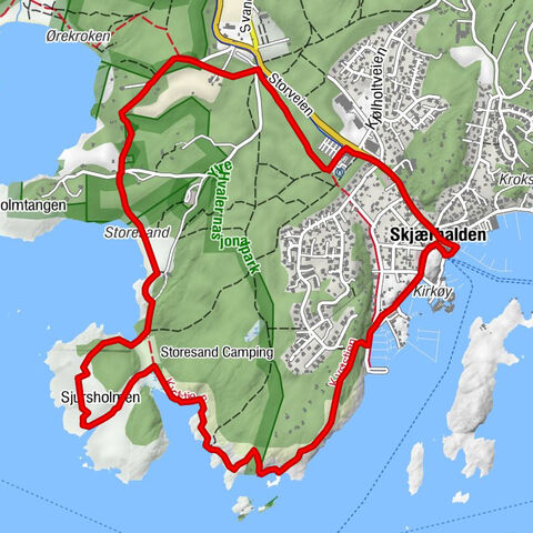 Skjærhalden - Sjursholmen