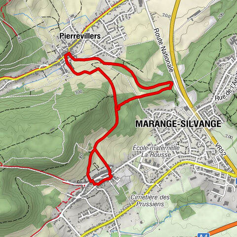 Église Saint-Clément - Chapelle Notre-Dame-de-Lourdes - Marange-Silvange - Église Saint-Martin