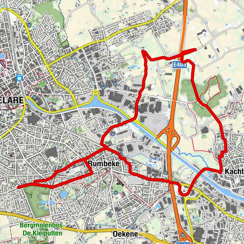 Vijfwegen - Frituur Sterrebos - Rumbeke - Kazand