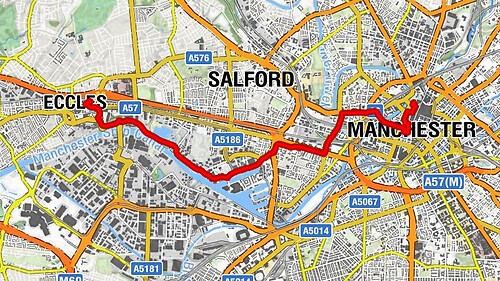 Eccles - Chapel Street & Hope United Reformed Church - St Mary's - The Hidden Gem - Medieval Quarter