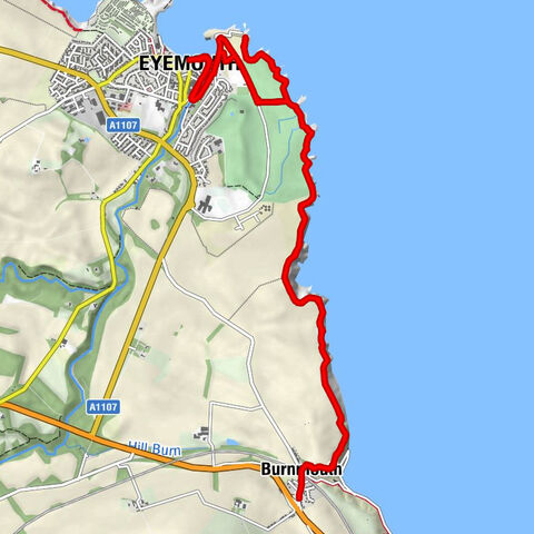 Upper Burnmouth - Burnmouth - Hillfield - Eyemouth