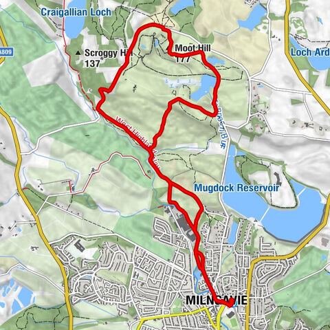 Milngavie - Moot Hill