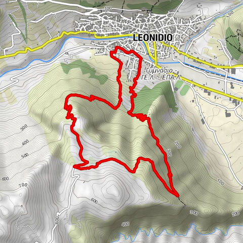 Άγιος Βασίλειος - Προφήτης Ηλίας - Λεωνίδιο