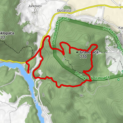 Perušić - Samograd - Grabovača