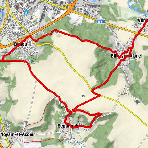 Venizel - Église Saint-Léger - La Louvière - Église Saint-André