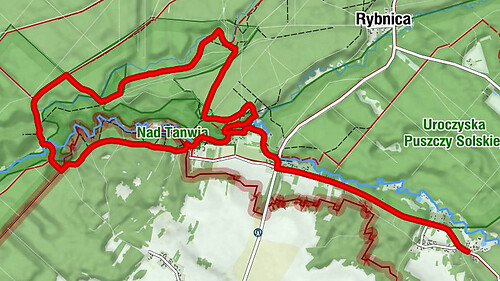 Huta Szumy - Szumy na Tanwi - Źródełko Miłości - Wodospad na Jeleniu
