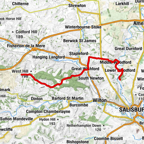 Great Wishford - Heale Hill - All Saints - Little Durnford