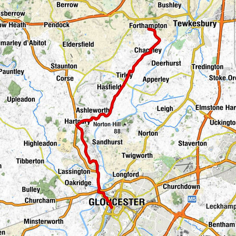 Gloucester - St. Michael & All Angels Church - Saint Mary the Virgin - Forthampton