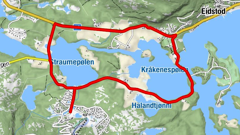 Kviteseid - Kråkenes - Straumøy - Storstraum