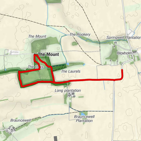 Ashby de la Launde and Bloxholm - The Mount