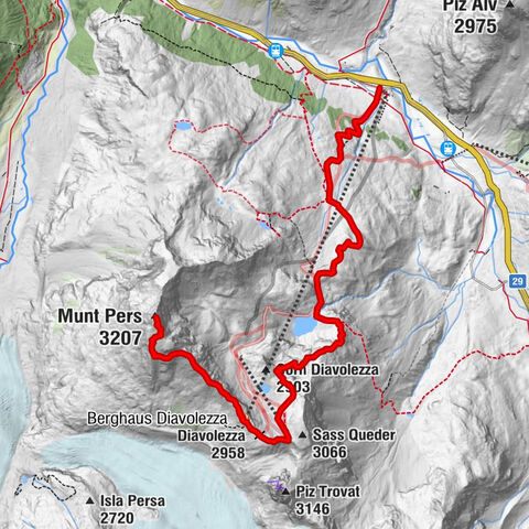 Berghaus Diavolezza - Munt Pers - Pontresina