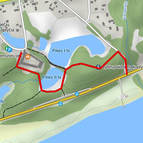 Skirsnemunės seniūnija - Vytėnų laidojimo koplyčia - Pilis I