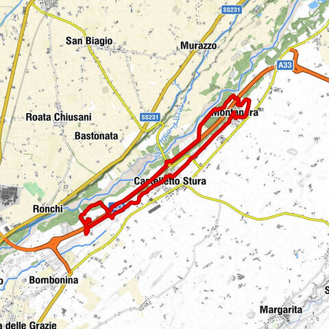 Montanera - Chiesa della Confraternita - Parrocchia di Castelletto Stura - Trattoria Roma