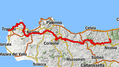 Virdi Canna - Cozzo Tarateo - Cozzo Bardaro - Il Palazzo