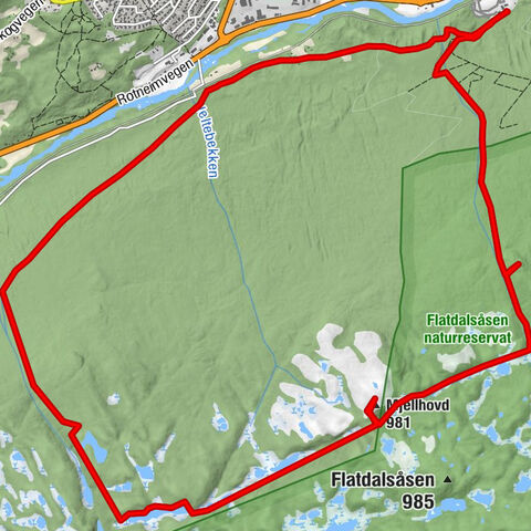 Gol - Mjellhovd - Rundebråten