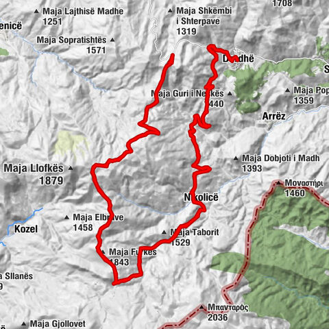 Mollas - Maja Furkës - Hotel Dardha - Kisha Shën Gjergjit
