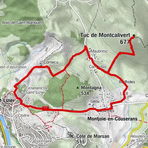 The Tuc de Montcalivert