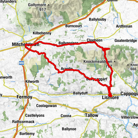 Mitchelstown - Panda Chinese Takeaway - Saint Mary's Church - Araglin Church