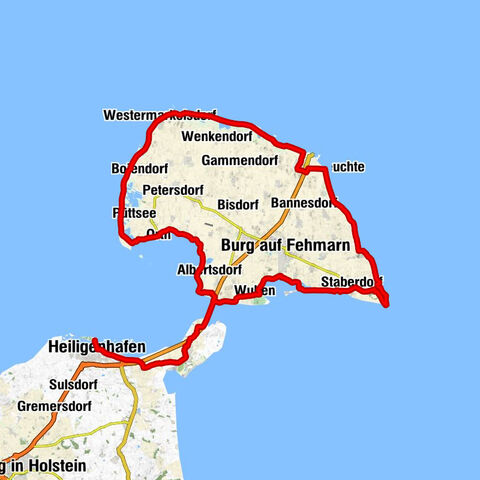 Heiligenhafen - Lütjenbrode - Mittelhof - Lütjenhof