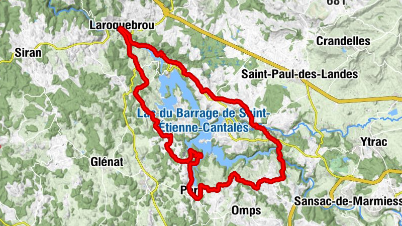 Laroquebrou - Puy de Jalenes - Église Saint-Martin