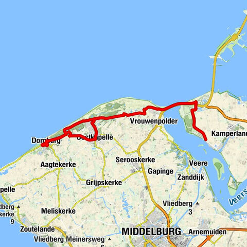 Ruiterplaat - Strandpaviljoen "View" - Protestantse Kerk - Dorpskerk