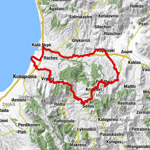 Δημοτική Ενότητα Κυπαρισσίας - Άγιος Γεώργιος - Άγιος Φανούριος - Γενέσιο της Θεοτόκου