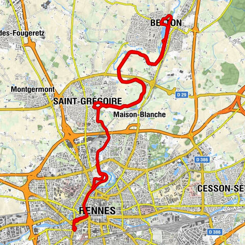 Mabilais - Chapelle Saint-François-d'Assise - Église Saint-Étienne - Église Saint-Martin