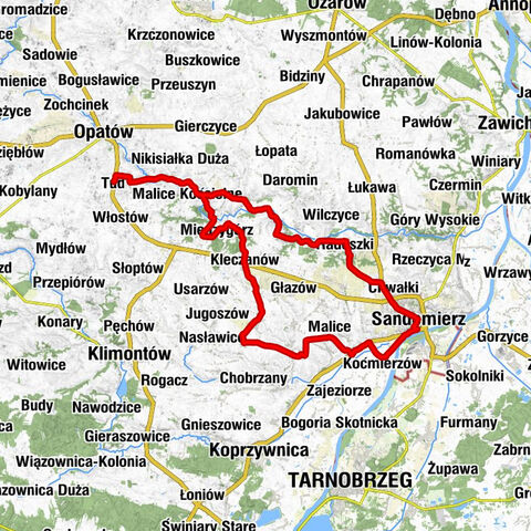 Okalina-Kolonia - Wzgórze Katedralne - Wzgórze Zamkowe - Kościół rektoralny pw. Świętego Jakuba